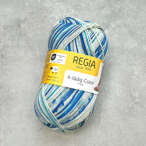 Regia 4ply Color | Modrá